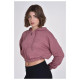 Target Γυναικεία ζακέτα Loose Cropped Jacket French Terry "Icon"